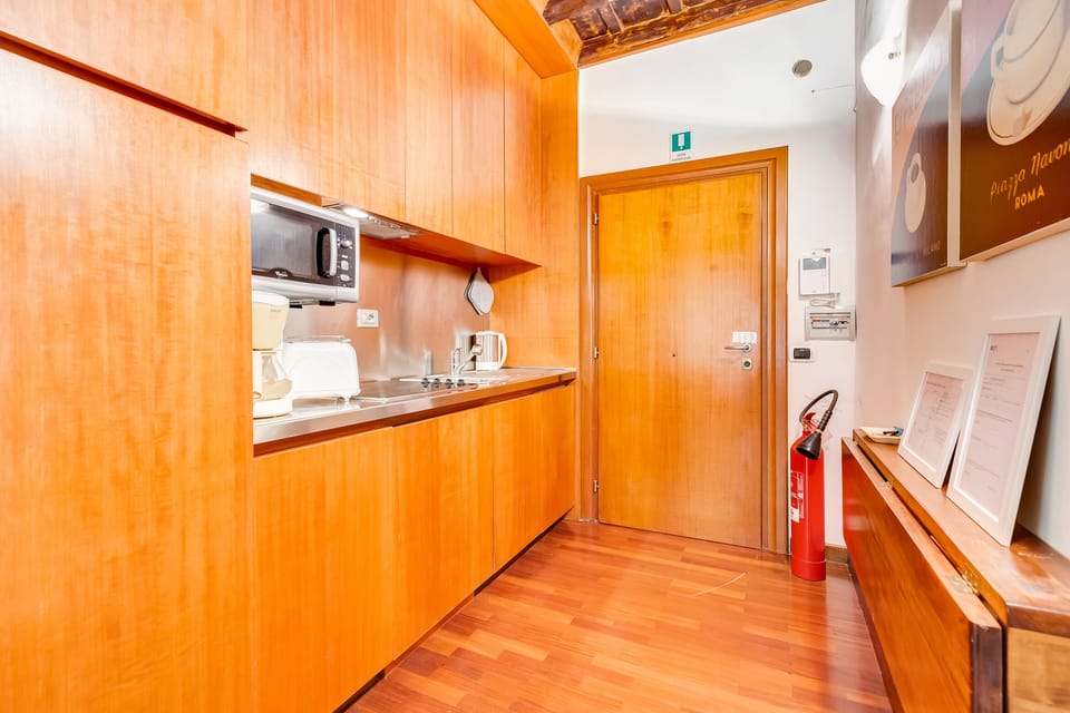 Apartment, 1 Bedroom, Non Smoking, Air conditioning | Private kitchen | Full-size fridge, microwave, stovetop, dishwasher