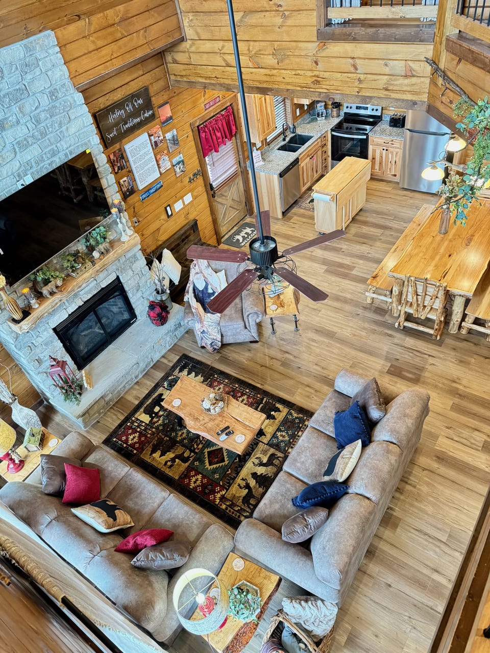 Living Room and Kitchen