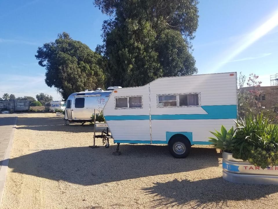 The Vintage Camper at Waypoint Ventura Location 