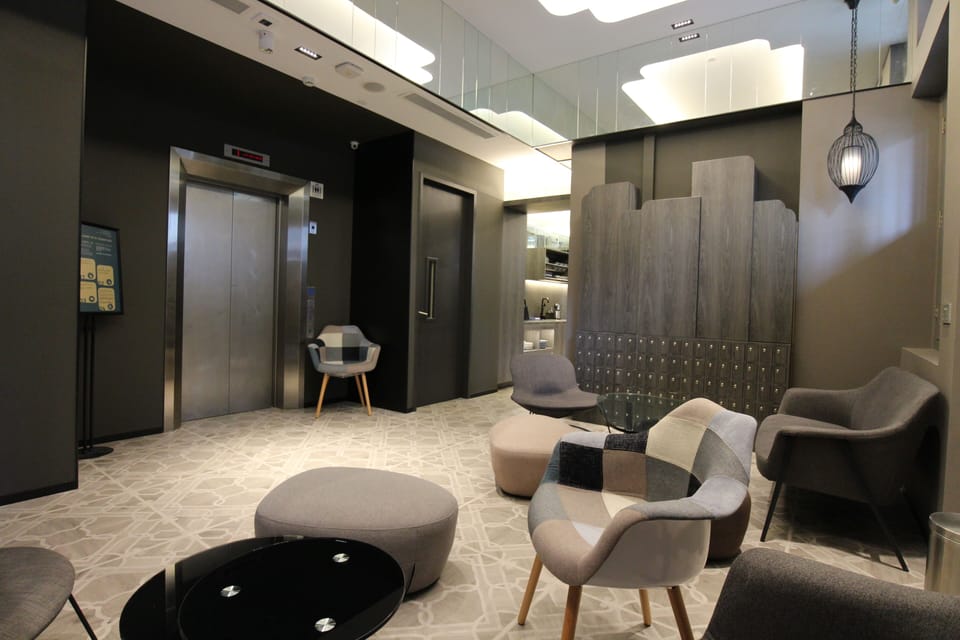 Lobby sitting area