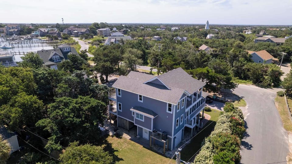Aerial Back Exterior