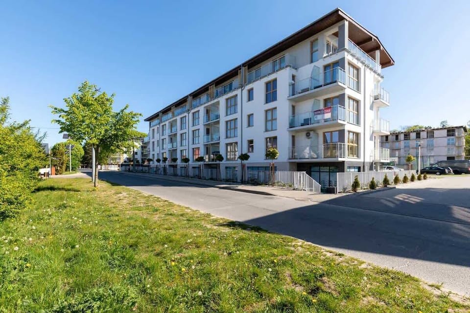 Modern property building. 