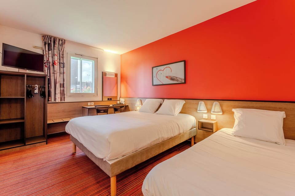 Premium bedding, individually furnished, desk, blackout drapes