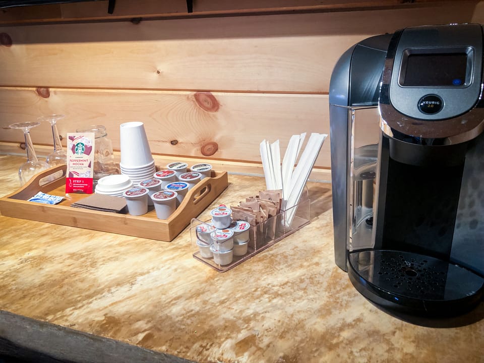 Stocked Coffee Bar