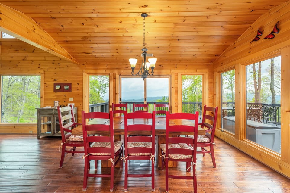 Dining room on main level