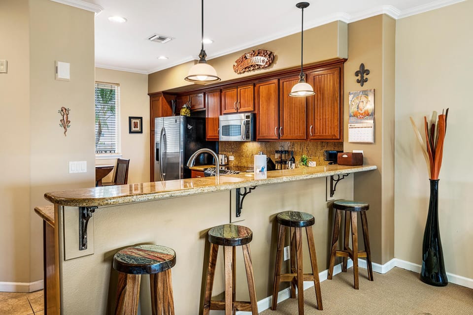 House, Multiple Beds, Golf View (Waikoloa Beach Villas E33) | Private kitchen