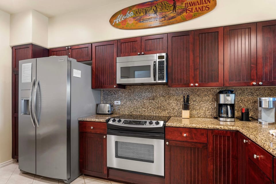 House, 1 King Bed, Lake View (Fairway Villas Waikoloa O21) | Private kitchen