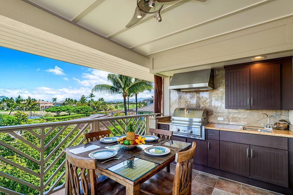 House, 1 King Bed, Golf View (Waikoloa Beach Villas E32) | Dining