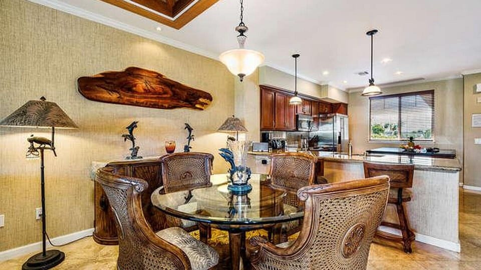 Condo, Multiple Beds, Golf View (Waikoloa Beach Villas J32) | Dining