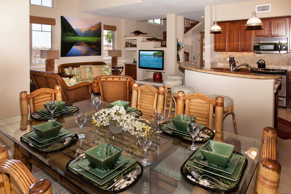 Condo, Multiple Beds, Golf View (Golf Villas at Mauna Lani - Unit K5) | Private kitchen