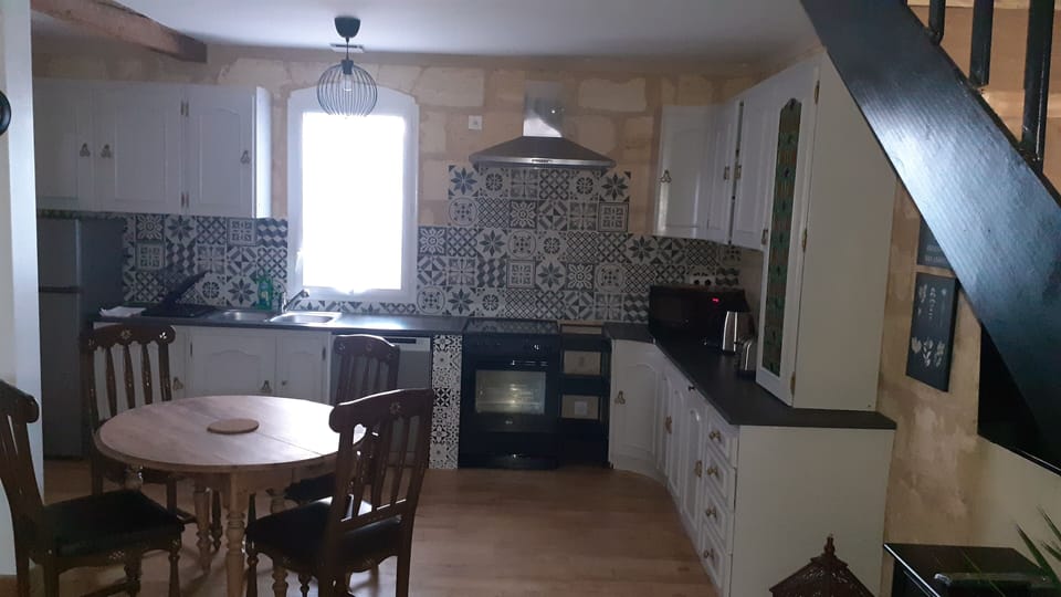 Comfort Apartment | Private kitchen | Shared fridge, microwave, dishwasher, cleaning supplies