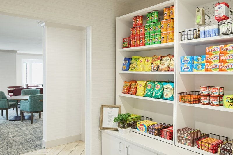 Snack time essentials await you — grab your favorites from our well-stocked pantry!