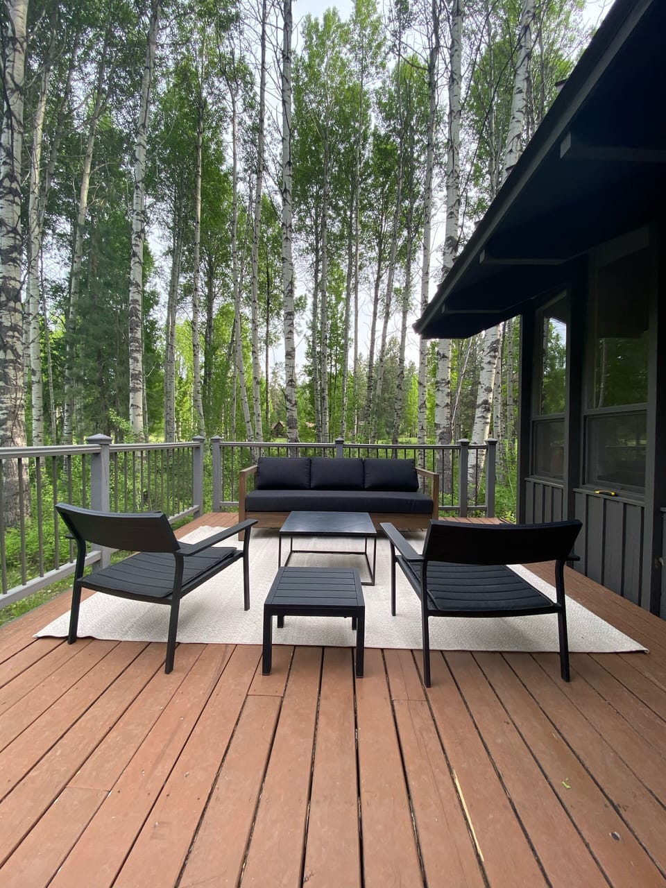 Seasonal deck furniture