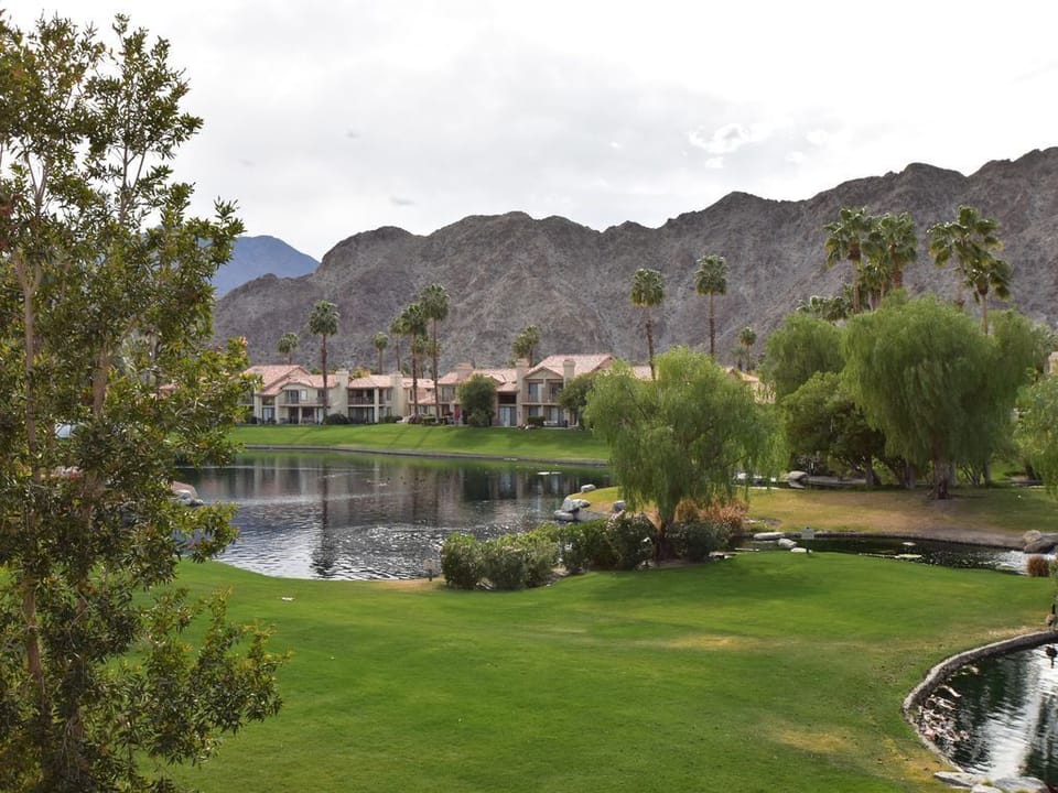 Lake and mountain views