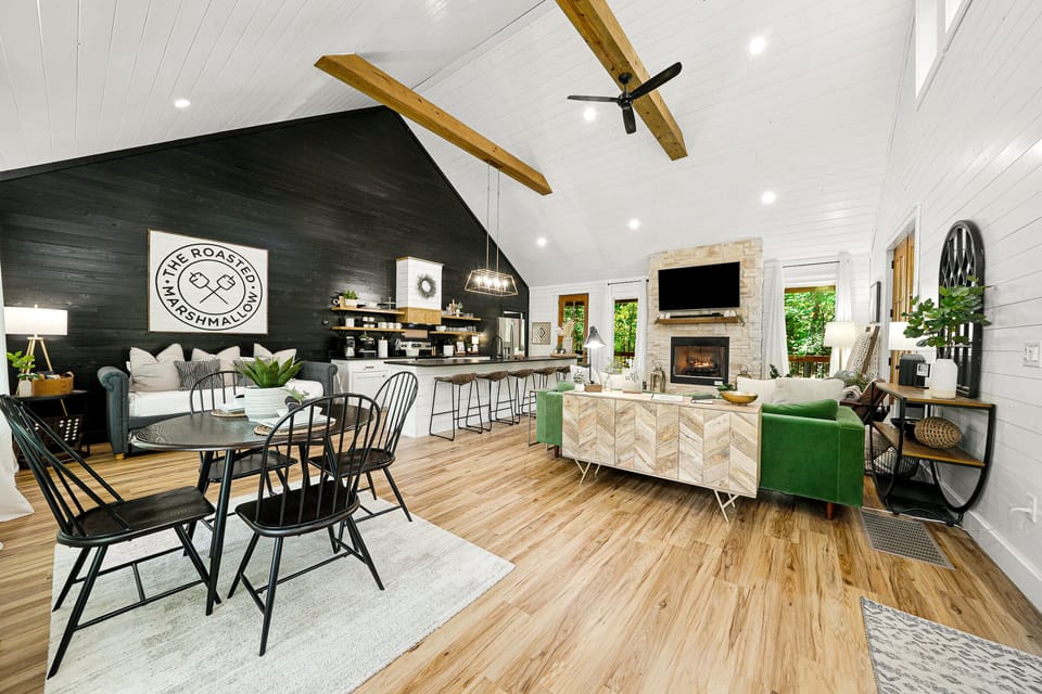 Get cozy, watch movies, cook meals and make memories together!