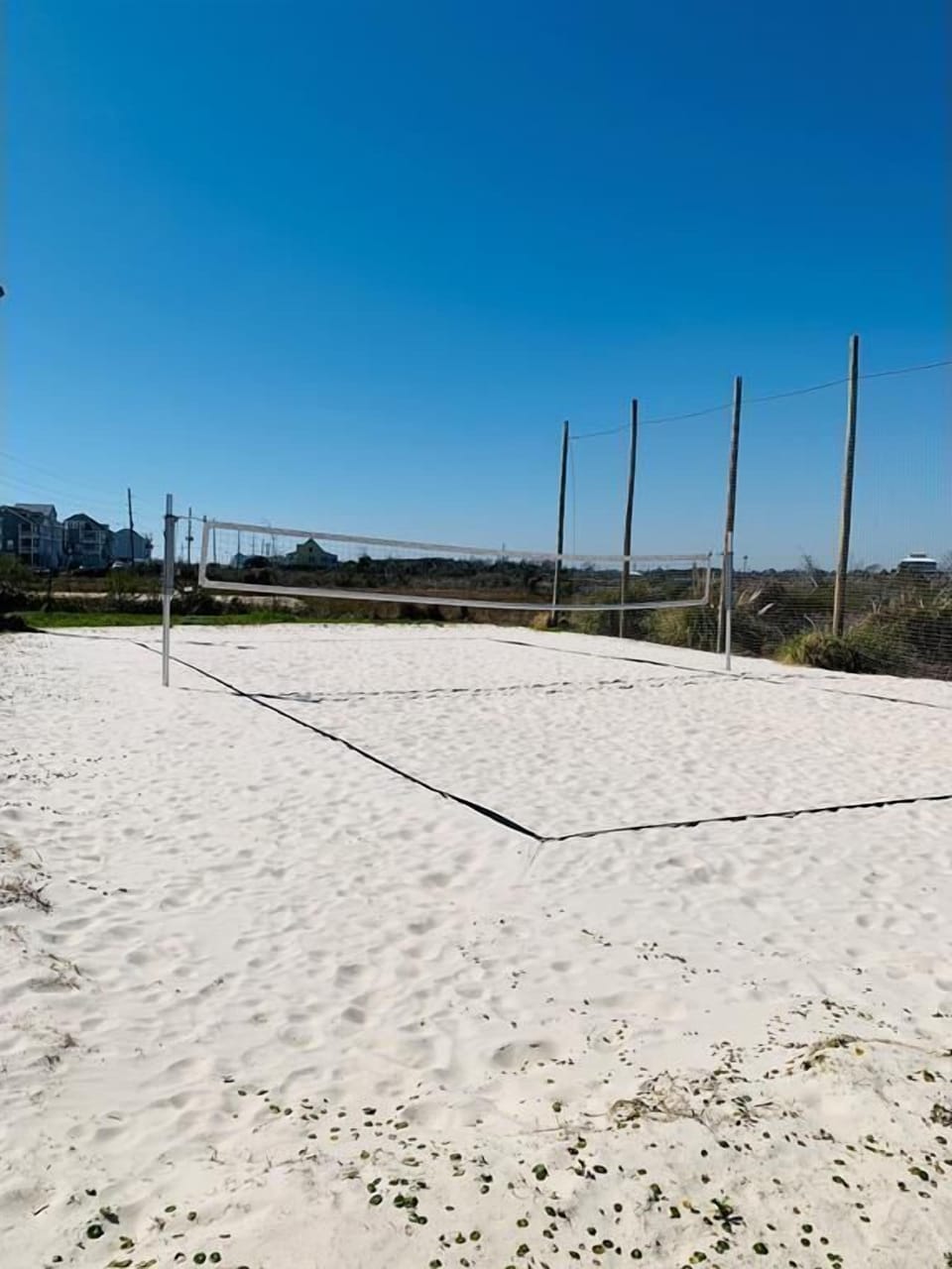 N. Topsail Beach Volleyball Court ~3.5 miles South