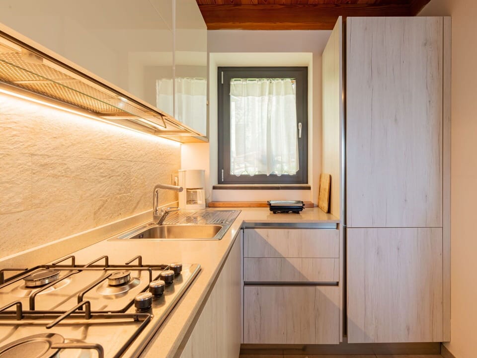 Building, Cabinetry, Window, Tap, Wood, Sink, Countertop, Interior Design, Kitchen Sink, Kitchen Stove