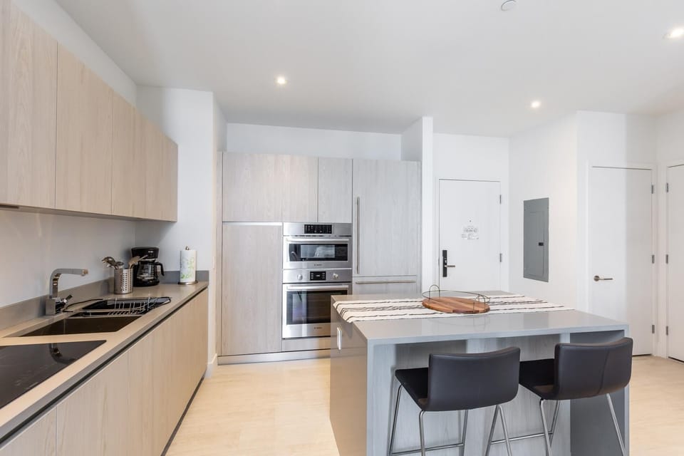 Create culinary magic in your bright, inviting kitchen.