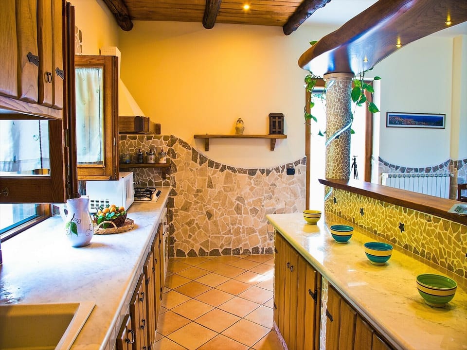 Villa, 3 Bedrooms | Private kitchen | Espresso maker, coffee/tea maker, full-size fridge, microwave