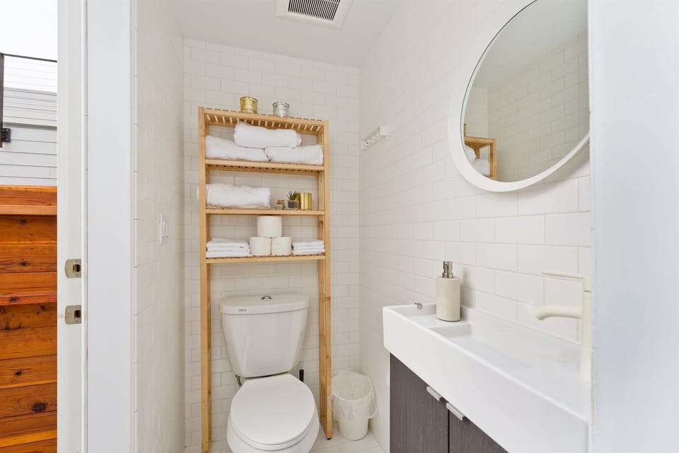 Master Bath leads to Outdoor Shower