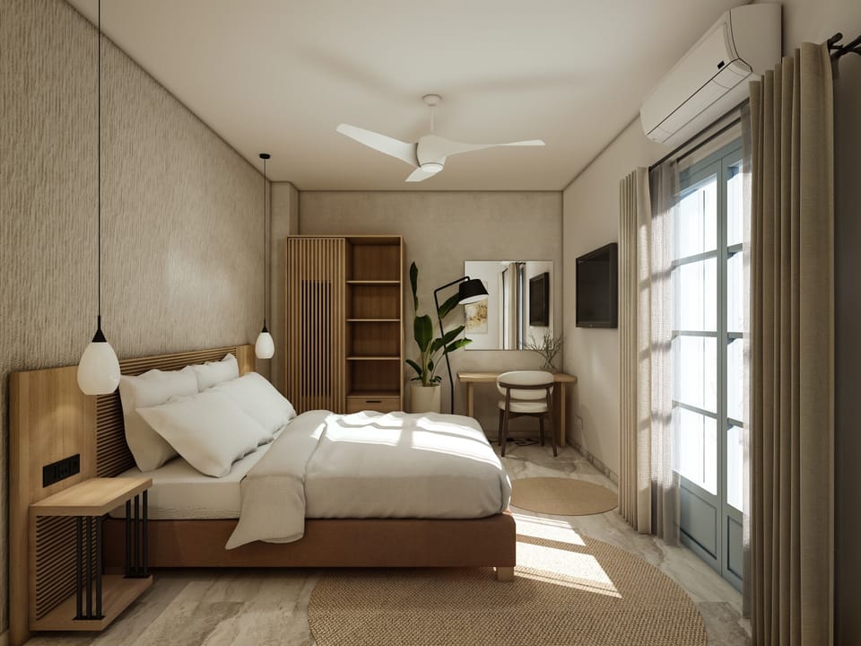 Superior Double or Twin Room | Memory foam beds, in-room safe, desk, iron/ironing board (on request)