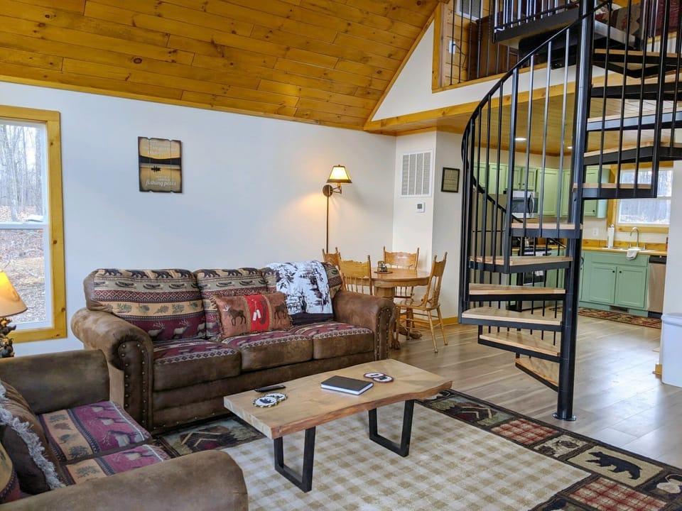 Open living room area 