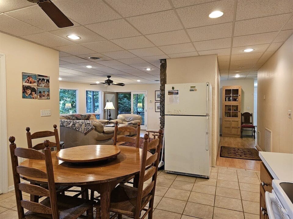 Dining off of living area