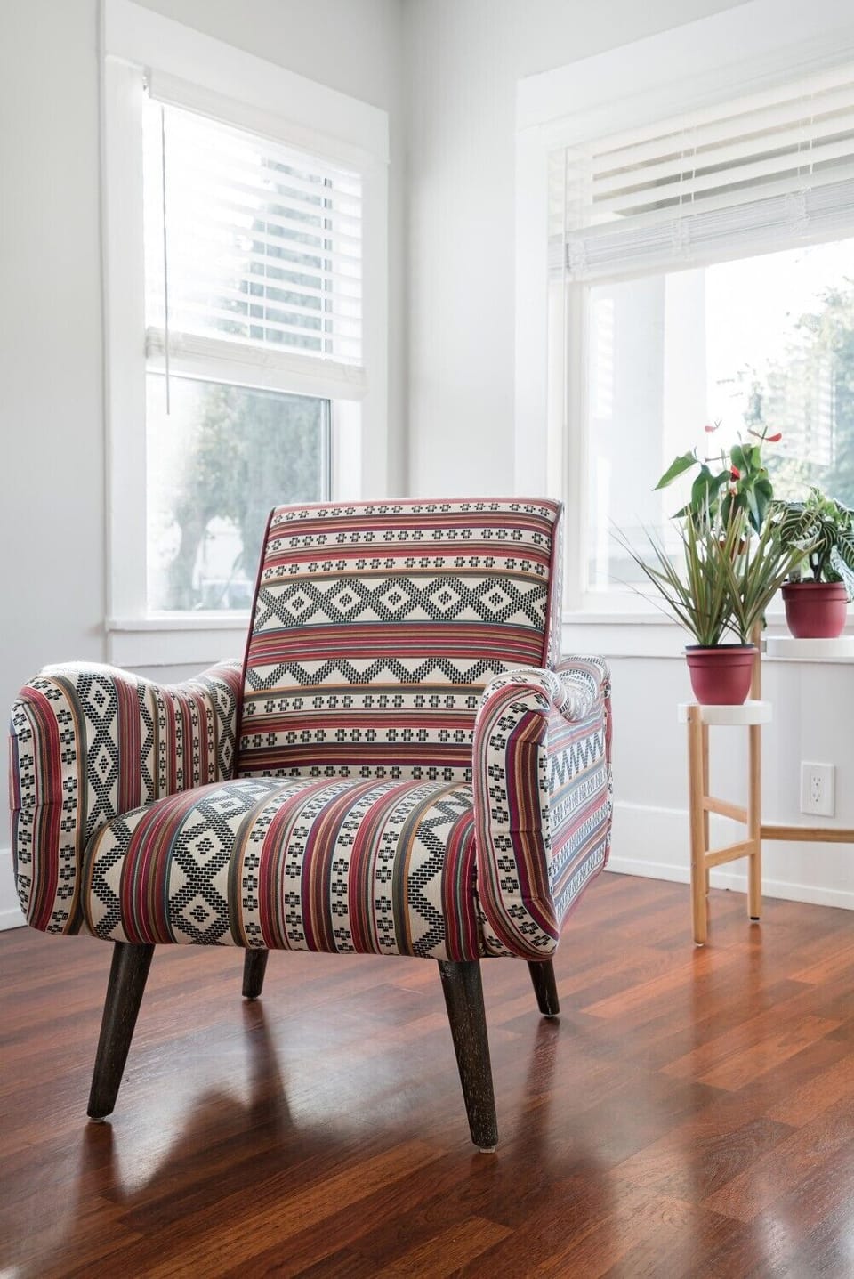 Comfy chair to enjoy and just relax.