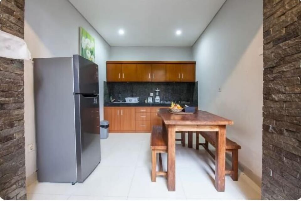 Villa, 3 Bedrooms | Private kitchen | Full-size fridge, stovetop, dishwasher, electric kettle