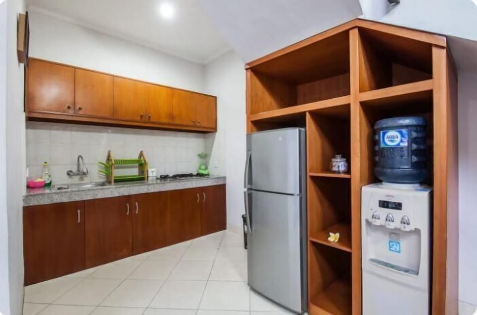 Villa, 2 Bedrooms | Private kitchen | Full-size fridge, stovetop, coffee/tea maker, toaster