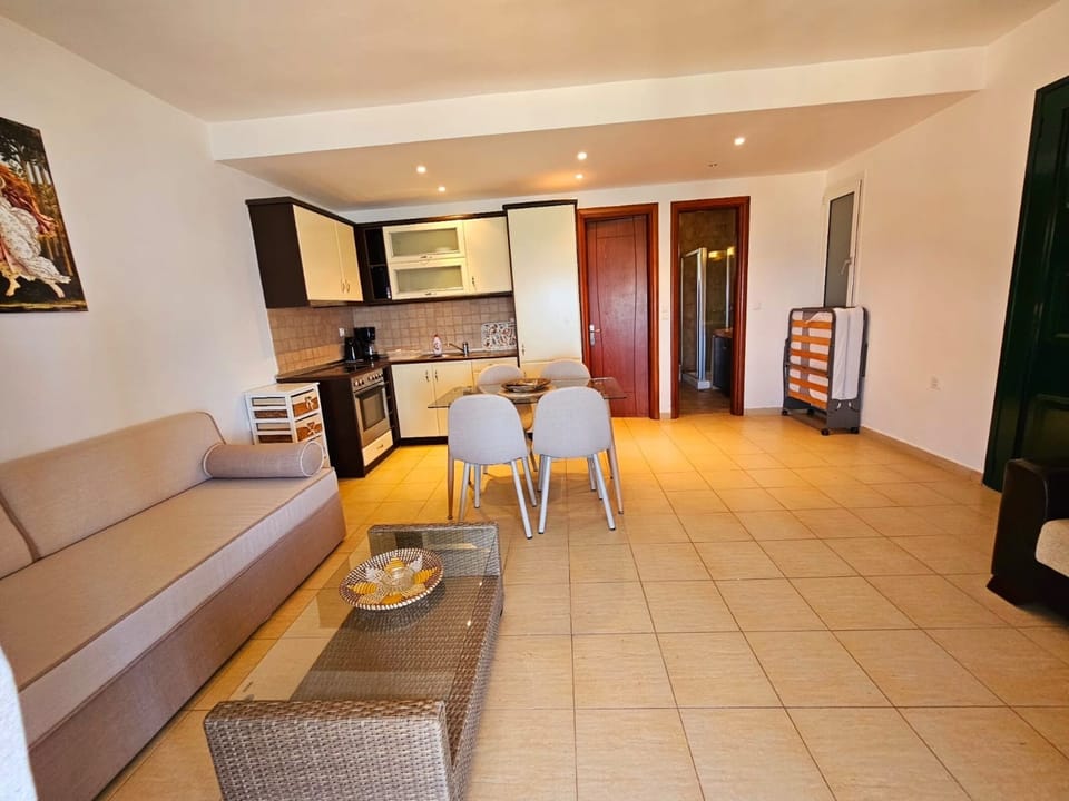Apartment, 1 Bedroom, Smoking, Mountain View | Living room | TV