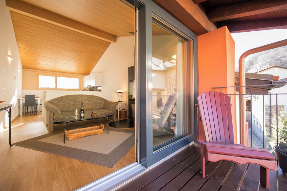 Family Townhome, 2 Bedrooms, Balcony, Mountainside (Ca' Melin with Balcony & Fireplace) | Terrace/patio