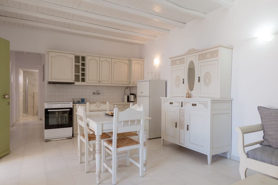Apartment, 2 Bedrooms, Sea View | Private kitchen | Fridge, espresso maker, electric kettle