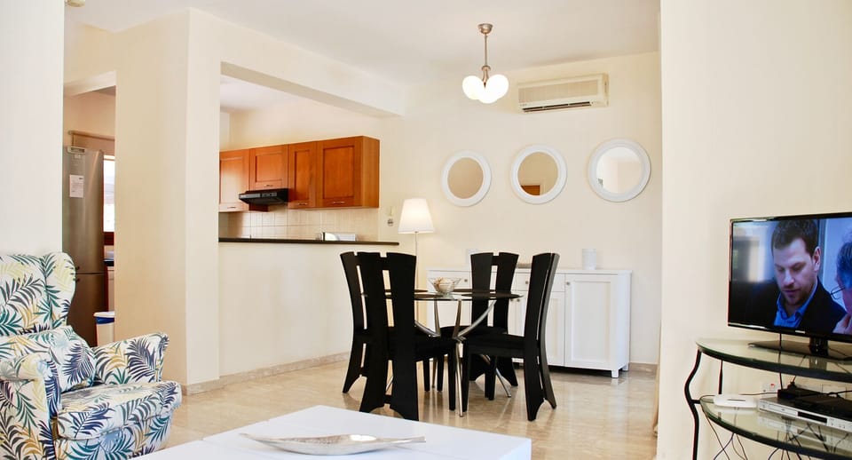 Villa, 2 Bedrooms, Private Pool | Living area | Flat-screen TV, video-game console, DVD player