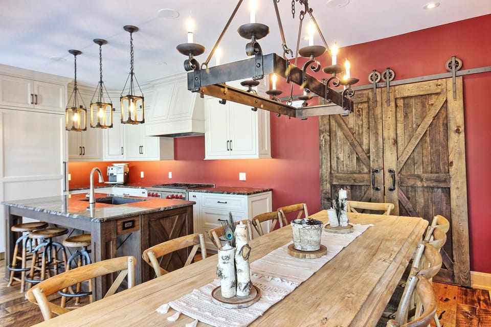 Kitchen and Dining Area