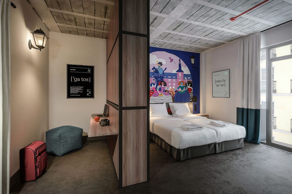 Soundproofing, free WiFi, bed sheets