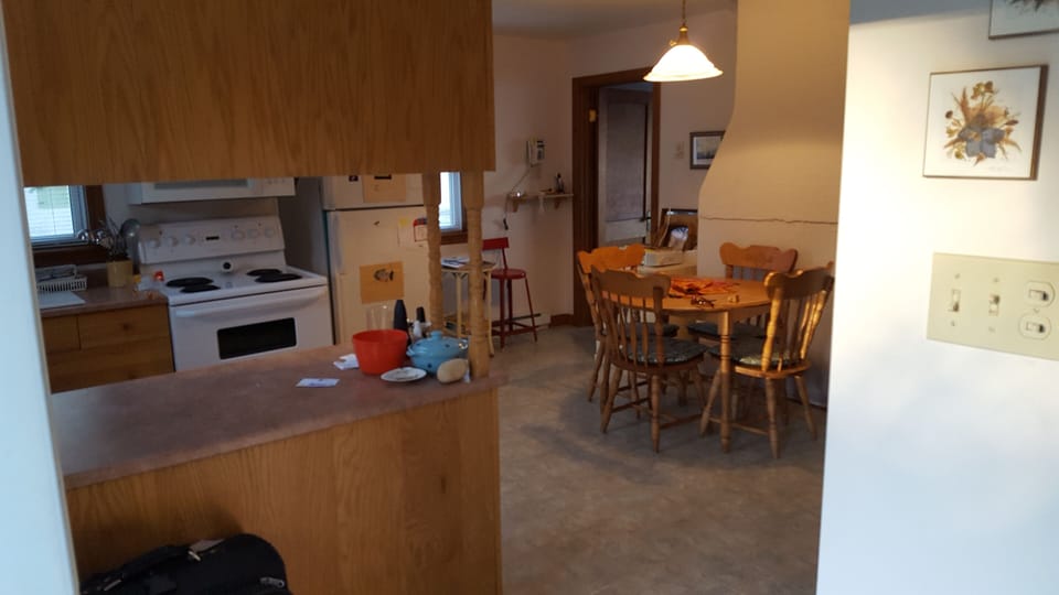 Kitchen table with seating