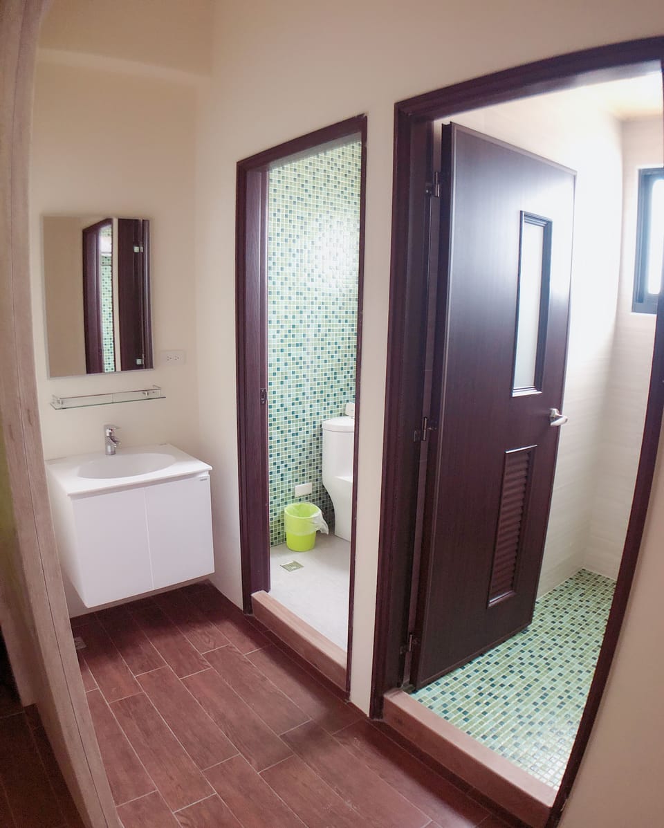 Family Room, Balcony | Bathroom | Shower, hair dryer, slippers, towels