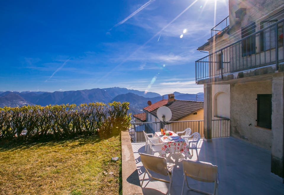 Family Apartment, Multiple Bedrooms, 2 Bathrooms (Chalet Cademario) | Outdoor dining