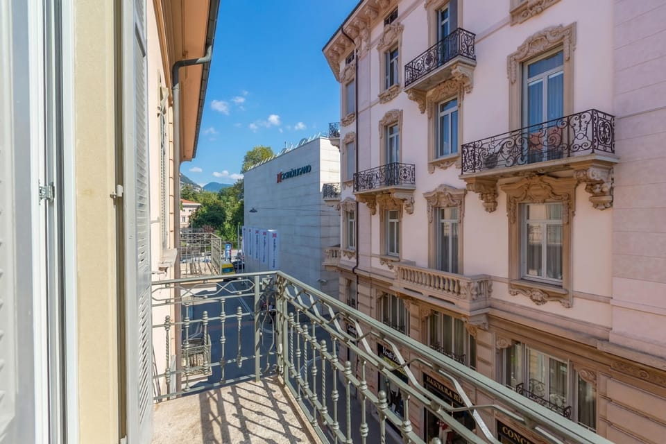 Family Apartment, 1 Bedroom, Balcony (Heart of Lugano Apartment with) | Property grounds