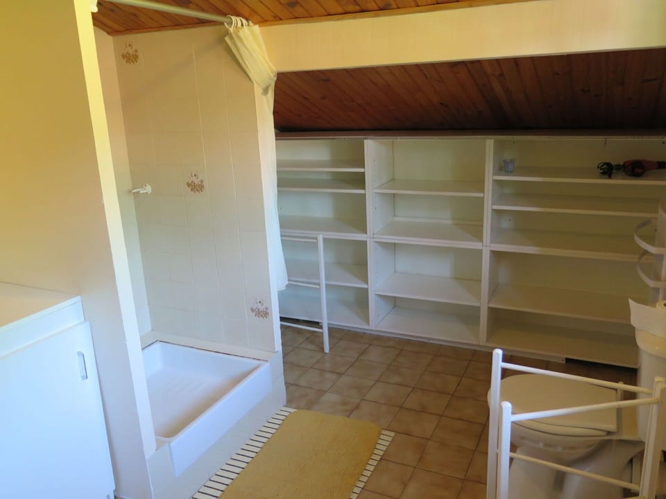 Flooring, Floor, Wood, Interior Design, Shelving, Room, Furniture, Ceiling, Shelf, Wood Stain