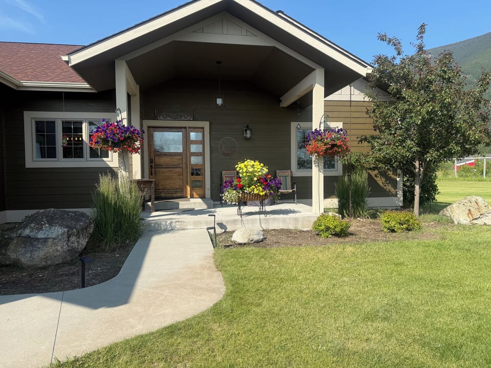 front of home