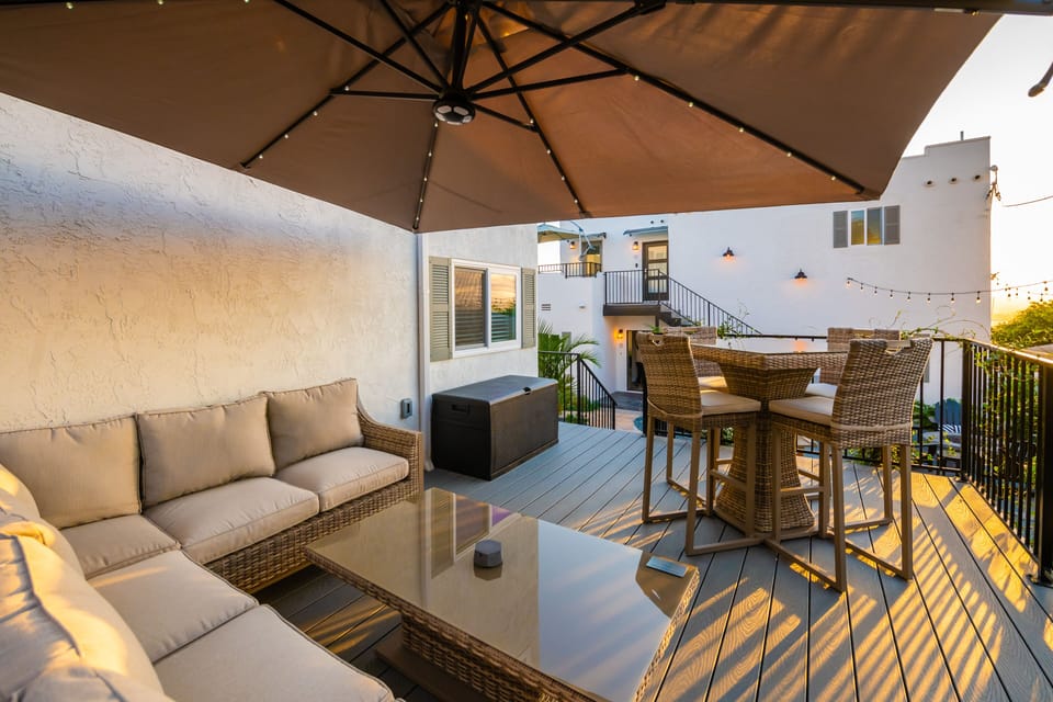 Villa Amalfi: Deck