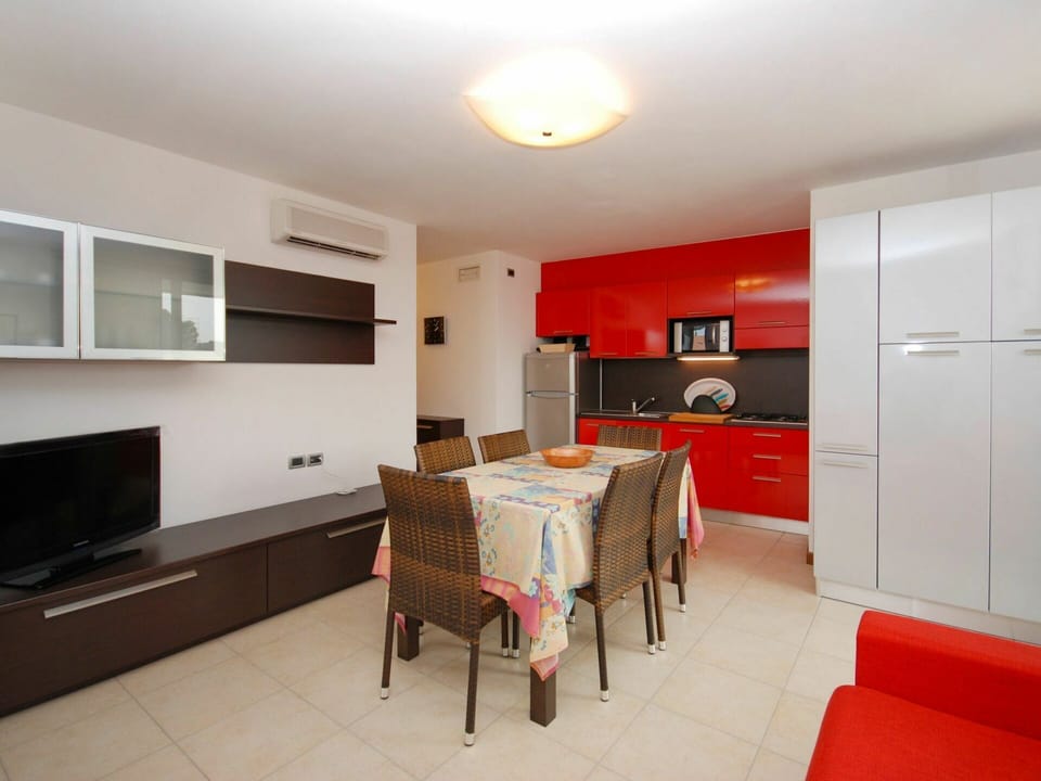 Furniture, Cabinetry, Television, Table, Building, Window, Kitchen, Wood, Interior Design, Countertop