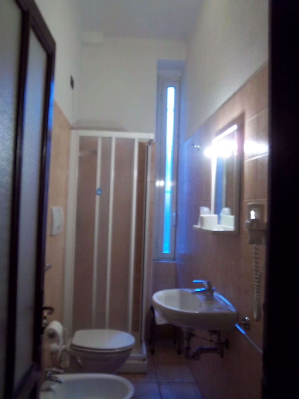 Double Room | Bathroom | Shower, free toiletries, hair dryer, bidet