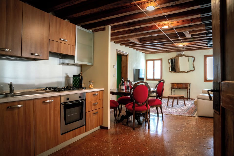 Junior Apartment, City View, Annex Building | Private kitchen | Mini-fridge, espresso maker, electric kettle