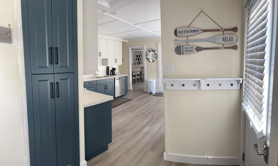 Pantry at front entrance