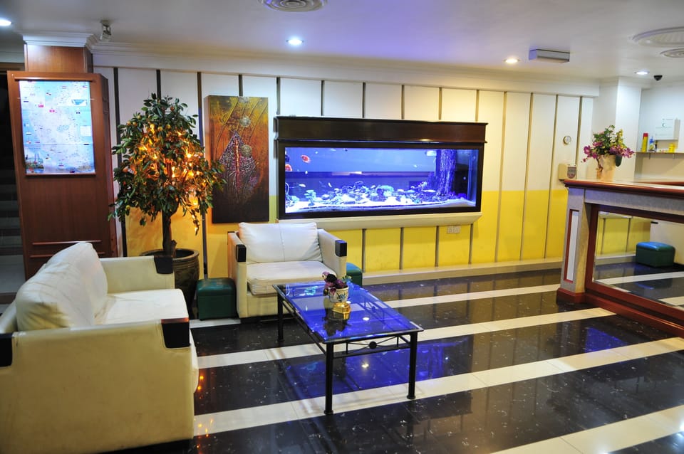 Lobby sitting area