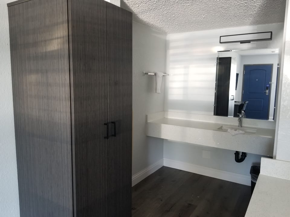 Free toiletries, hair dryer, towels, soap