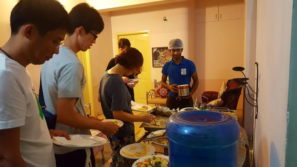Breakfast buffet
